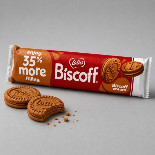 Lotus Biscoff krémmel töltött keksz 154g