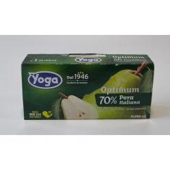 Yoga 3x200ml Optimum Körte 70%