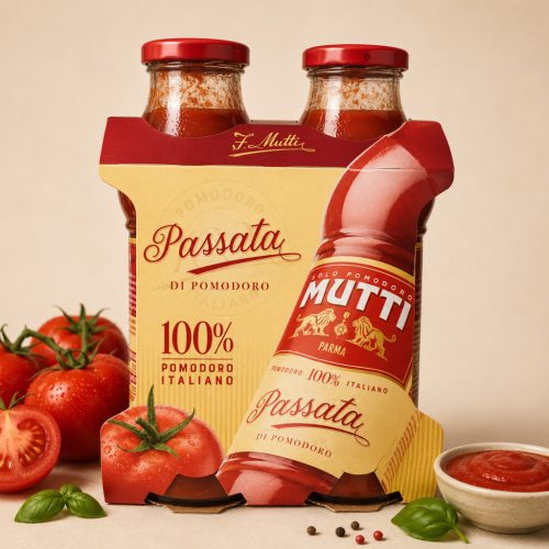 Mutti Passata di Pomodoro - paradicsomszósz ( 2x400g ) 800g