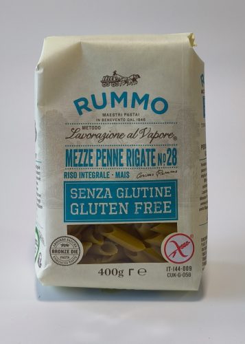 Rummo Gluténmentes Mezze Penne Rigatte N.28 400 g