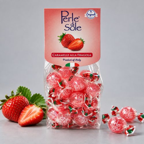 Perle di Sole Eper ízű keménycukorka 200 g