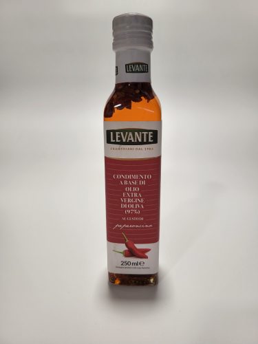 Levante extra szűz olívaolaj chilipaprikával 250ml