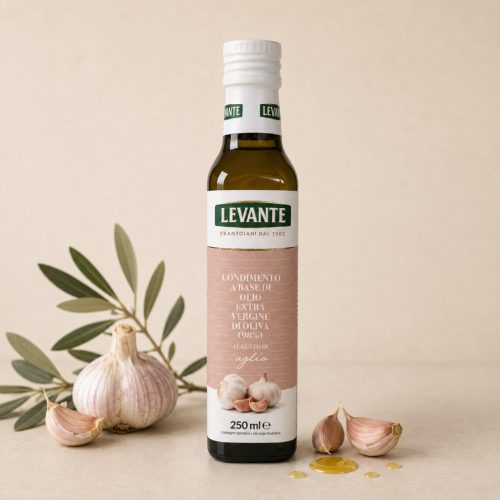 Levante extra szűz olívaolaj - Fokhagyma 250ml