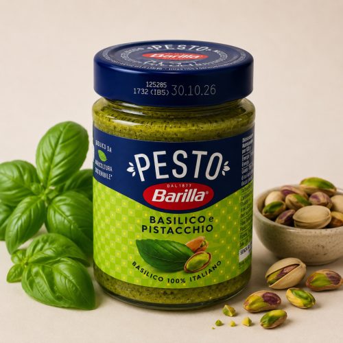 Barilla Pesto – Bazsalikom és Pisztácia 190g
